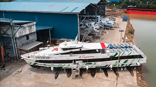 ekajaya patra is the new vessel from Bali EKa Jaya Fast Ferry
